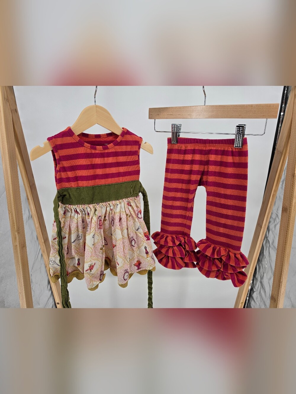 Persnickety 2 Piece Outfit Set 12M GUC